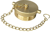 PLUG WITH CHAIN, Brass, MNST